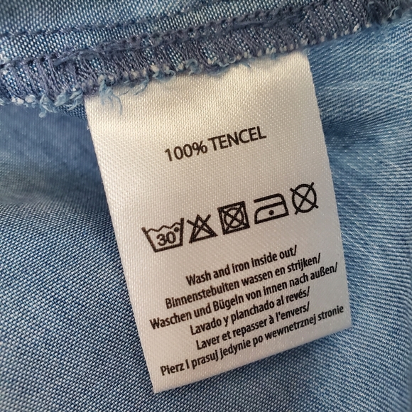 Denim blue Noppies baby top - Picture 4 of 4